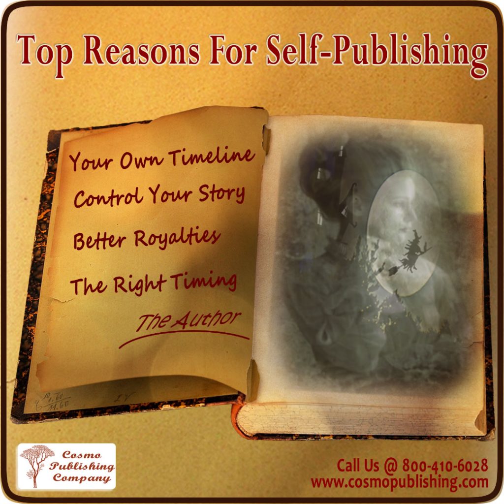 Top Reasons For Self-Publishing